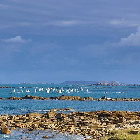 Nyaraló Superbe Avec Wifi Et Grand Jardin A 300m De La A L'ile Grande, Proche Club Nautique - Fr-1-368-129 *